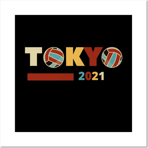 Tokyo 2021 Olympics Wall Art by DMJPRINT